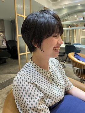 ロンド シャルム 吉祥寺(Lond charme) ミニウルフレイヤーカット顔周り前髪韓国ショートボブ吉祥寺
