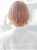 ハイトーンカラーフレンチカジュアル小顔ボブc6上尾10代20代30代