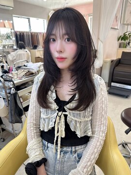 メゾン(MEZoN) 韓国レイヤースタイル　タッセルカット