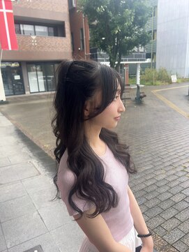 オーガニック ライフ 若葉 鶴ヶ島(organic+life) ふわふわ◎韓国ハーフアップ艶髪アレンジ