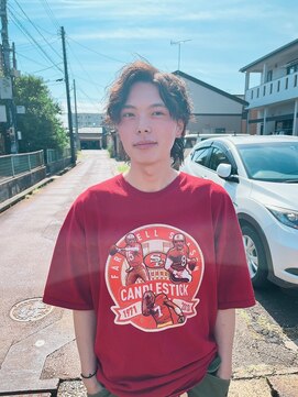 ラルジュ(LARGE) Wolf perm