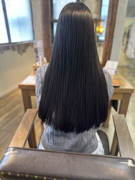 ヘア カンパニー トワ 千葉店(TOWA) ロング×やわらかストレート