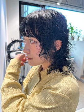 アム(amu) ウルフパーマ/パーマウルフ/レイヤーパーマ/ウルフカット