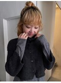 bob perm/ hair arrange/ヘアアレンジ/ボブパーマ