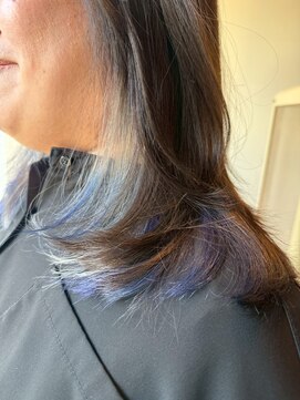 インナーカラー/イヤリングカラー/ブルージュ代官山/中目黒