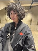 bibito ネオソバージュショートボブ　パーマボブ