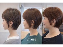 タイム(Time)の雰囲気（ショートヘアも得意です☆美しく丸みのあるショートが人気です☆）