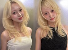 |CUT(MEDIUM)| 顔まわりレイヤーとの組み合わせでトレンドを抑えた最旬ミディ♪