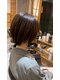 リンク ヘア ライフ デザイン(Link hair life design)の写真/一人一人に合わせた似合わせ力と1mm単位までこだわる繊細な技術で、小顔見せと扱いやすさを両立◎