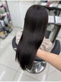 透明感カラー/髪質改善トリートメント