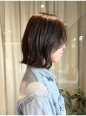 立体感たっぷりバイオレットベージュカラー