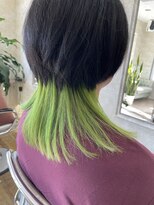 ヘアアンドメイク アリス(hair&make ALICE produce by COLT)&nbsp;ウルフカット　インナーカラー　ダブルカラー　ブリーチ