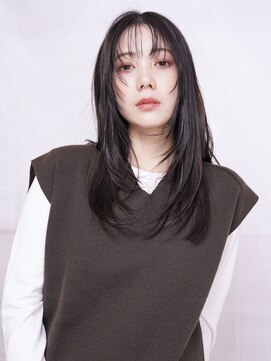 ピークアブー アヴェダ ギンザシックス(PEEK-A-BOO AVEDA GINZASIX) 透け感レイヤーミディ