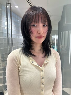 ラパンセヴェール(LA PENSEE VERT) ミディアムハッシュカット