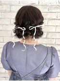 ボブでもできる★ツインお団子