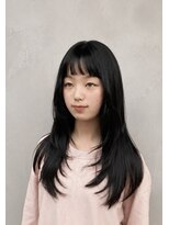 ウジュ(Uju) 韓国風レイヤースタイル