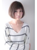 【Lian】小顔シースルーボブ   ogata