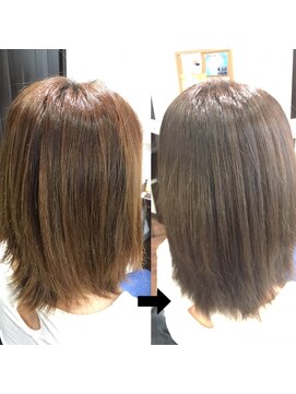 ヘアーサロン ライズハート(Rise Heart) ゴッホカラー アッシュグレー