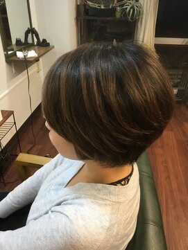 ヘアーショコラン(hair chocolan) グラボブ