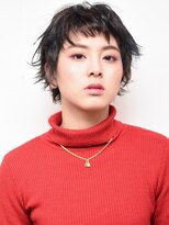 スノッブリコ(snob rico)&nbsp;【snobrico.】【高槻】ジェンダーショート×ダークブラック