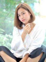 ケーツー あべのキューズモ－ル店(K-two)&nbsp;K-two小顔ボブ/大人女子×ナチュラル艶ストレート/天王寺