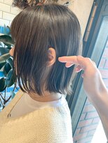 シー バイ ロンド 新宿(Sea by Lond)&nbsp;【遠藤　駿】切りっぱなしボブ☆デザインカラーローライト新宿