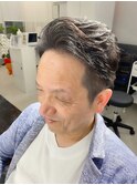 サイドツーブロック大人ビジネスヘア