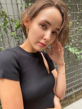 アリエッタ ギンザツー(ARIETTA GINZA2) ARIETTAGINZA2　モカベージュ☆大人BOB/ニュアンスカラー/抜け感