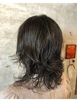アティック ヘアーデザインアンドリラクゼーション(attic hair design&relaxation) ウルフパーマ
