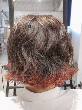 エマ(emma) オレンジ裾カラー