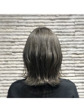 ビス リアン 川口店(Vis lien) オリーブ/グレージュ/肩ライン/ボブ/大人かわいい/小顔