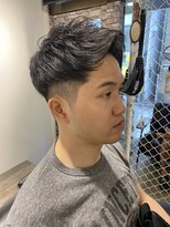 20代30代ビジネスマン髪型ナチュラル2ブロジェットモヒカン