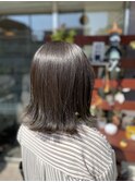外ハネボブ×アッシュオリーブ