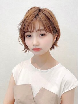 ジュネス 銀座(JYUNESU) ショートボブスタイル☆ニュアンスカラー