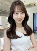 くびれミディ くびれヘア 顔まわりカット 韓国ヘア【学割あり】