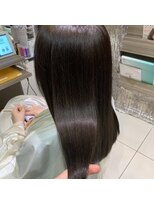 ヘアリゾートエーアイ 高田馬場店(hair resort Ai) 20代30代40代マロンベージュ/Aラインボブ/かきあげ[高田馬場駅]