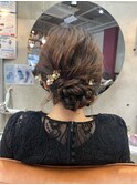 ☆結婚式お呼ばれヘアアレンジ/ゆるふわアレンジ☆