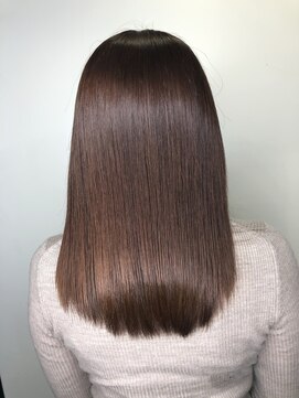 ルッソリベラ 池袋(Lusso libera) 髪質改善　ストレート　ブラウンカラー　池袋◎30代40代50代