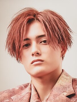 オーシャントーキョー ホワイト 原宿(OCEAN TOKYO WHITE) ツイストセンターパートメンズショート