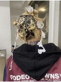 デコラティブヘアセット