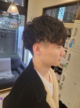 フレイムス ヘアアンドリラックス 南越谷店(Frames hair&relax) メンズマッシュ×スパイラルパーマ【南越谷・新越谷】