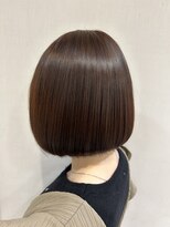 アンジュ 篠ノ井店(ange)&nbsp;ぷつんボブ×チョコレートブラウン