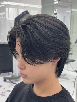 メンズヘアセンス 渋谷(MEN'S HAIR SENSE) 王道センターパートウルフ
