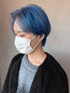 ラヴィズム 長岡店(LUVISM) ブルーダブルカラーブリーチ長岡/新潟/宮関