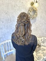 ディーヴァヘアーエズ(DIVA hair Eze)&nbsp;【kotone】ハーフアップ＊ヘアセット