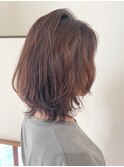 くびれウルフレイヤー×ピンクベージュ