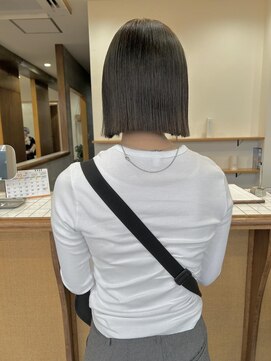 イット(it.) 【yuna】美髪矯正cut × ブリーチなしダブルカラー