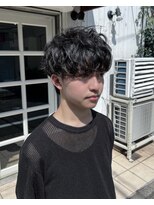オムファミーユラグ(homme, famille raugh) 無造作マッシュ
