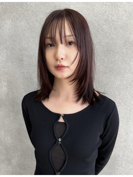 グローバルヘアー バランス(global hair BALANCE) 10代20代/レイヤースタイル/ボルドー