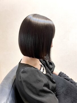 ネウィ 大分中央町店(newi) 濱野《@rina.hamano》大人気【切りっぱなしボブ】